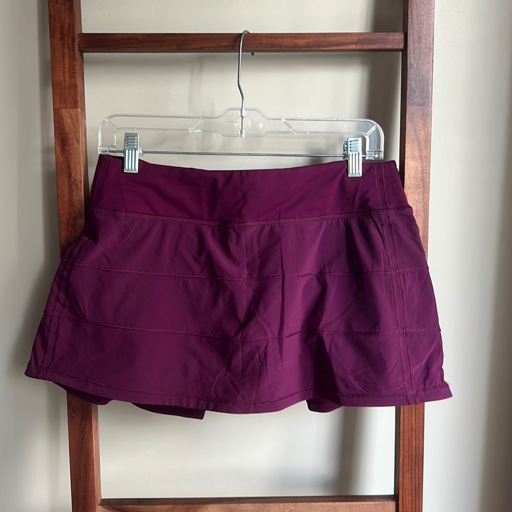 Lululemon Burgundy Skirt